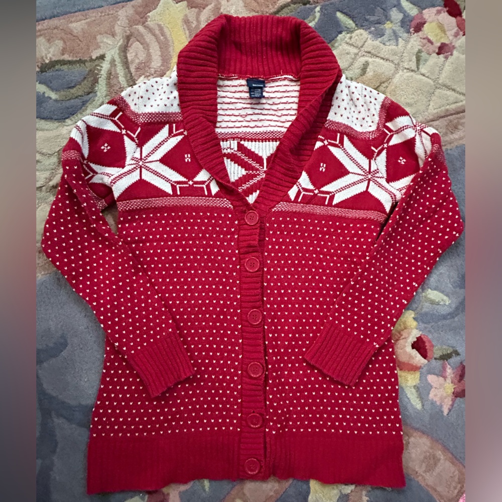 Women’s button up sweater